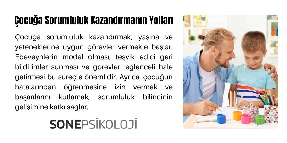 Çocuğa sorumluluk kazandırma