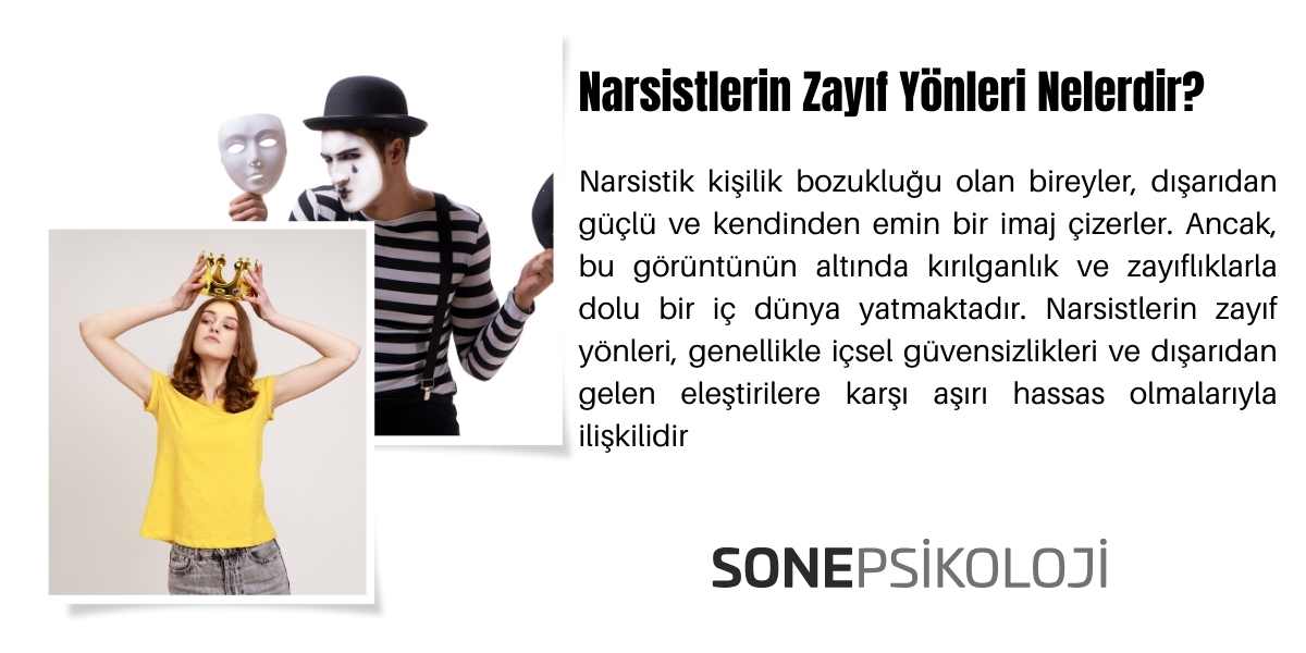 Narsistlerin zayıf yönleri